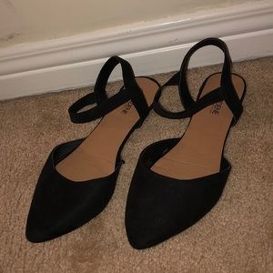 Black flats